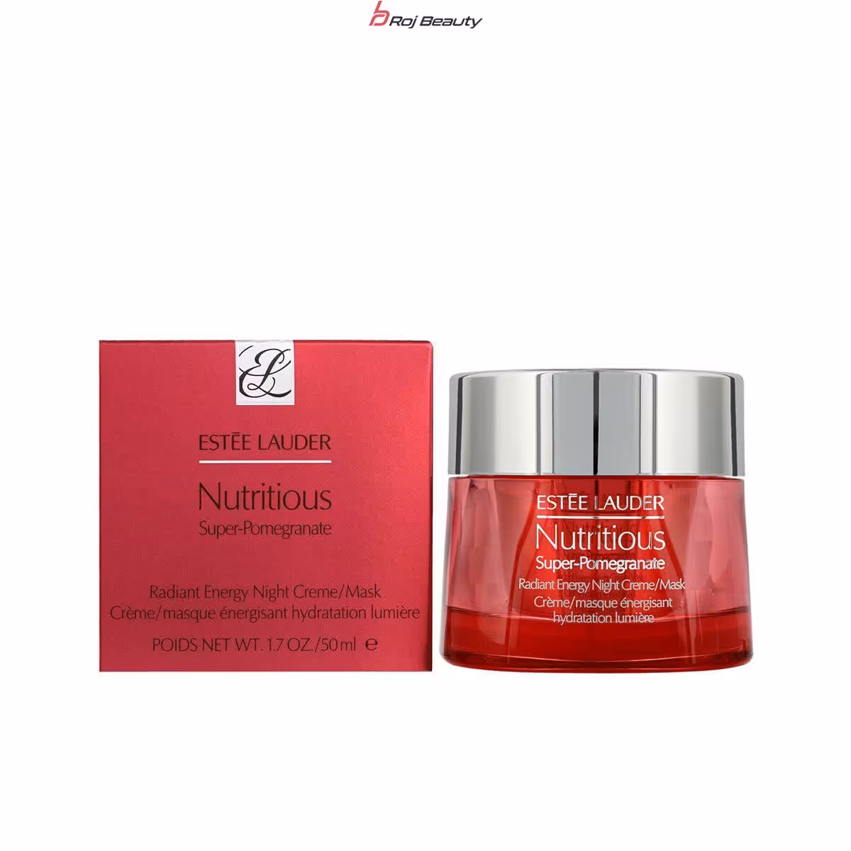 کرم مرطوب کننده  وابرسان انار استی لادر مدل NUTRITIOUS Estee Lauder Nutritious Super Pomegranate