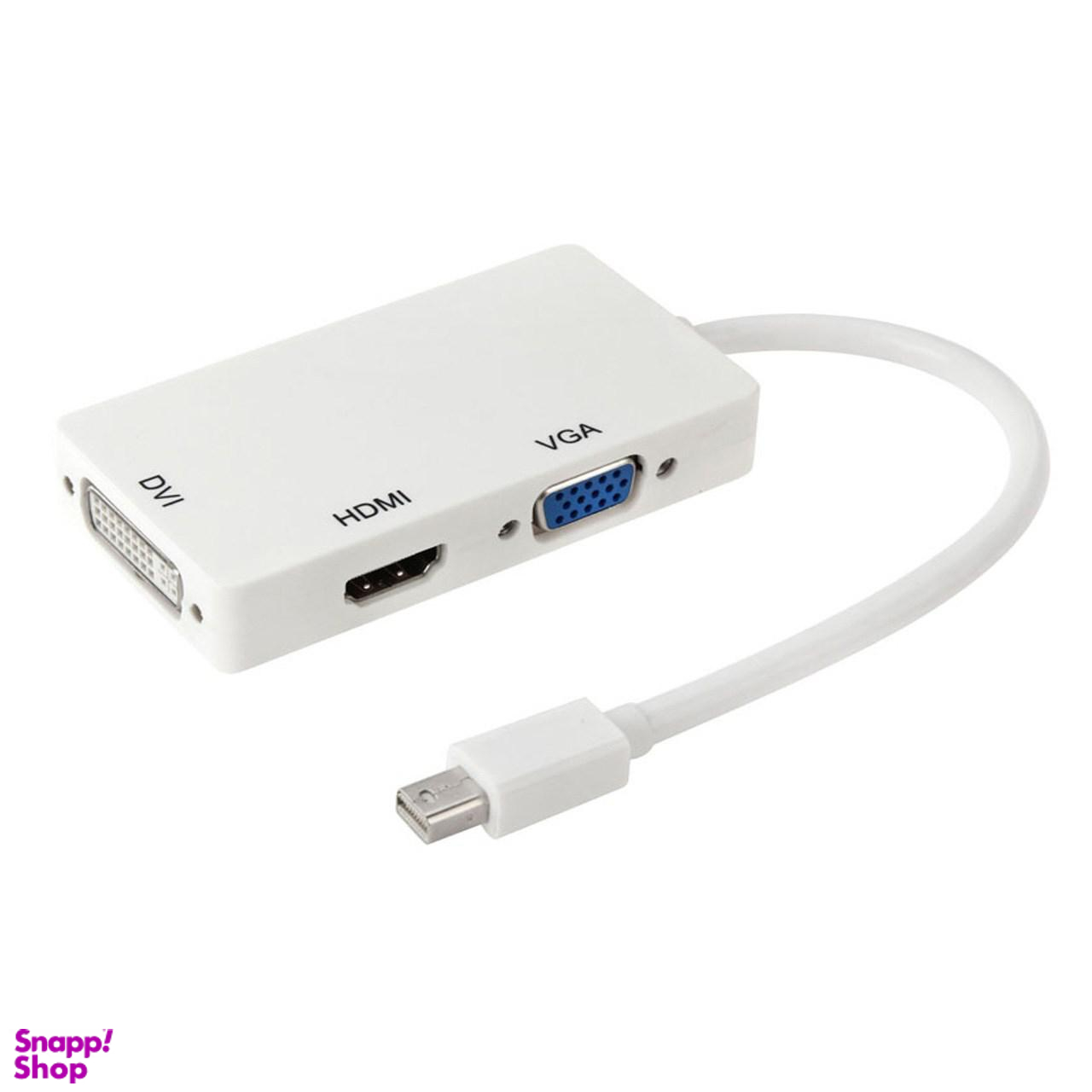 مبدل Mini Displayport به Hdmi، Dvi و Vga مدل All In One