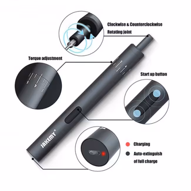 پیچ گوشتی شارژی Jakemy JM-Y02