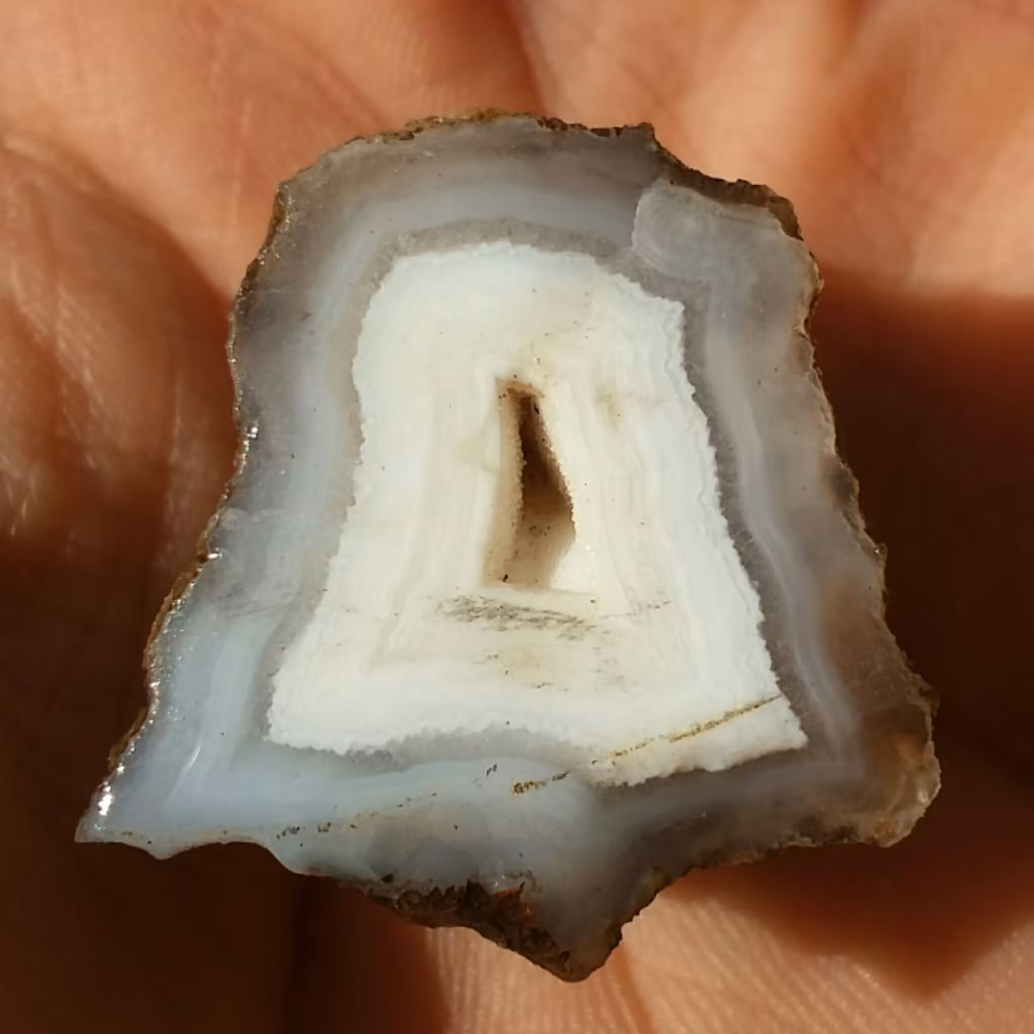 اسلایس سنگ راف عقیق سلیمانی 3بعدی  بسیار دیدنی خااص 100 درصد طبیعی محششششر