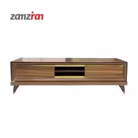 میز تلویزیون کارینو تیره و سفید مدل N3 سايز 175 سانتی