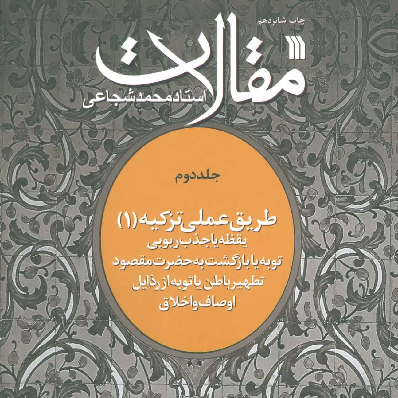 کتاب مقالات جلد دوم طریق عملی  تزکیه اثر استاد محمد شجاعی نشر سروش