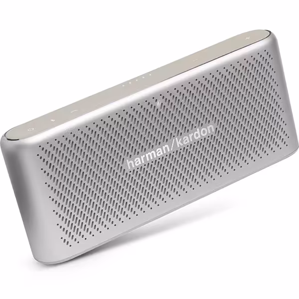 اسپیکر هارمن کاردن پرتابل وایرلس مدل Traveler Portable Wireless Speaker نقره ای - Hiapple.ir