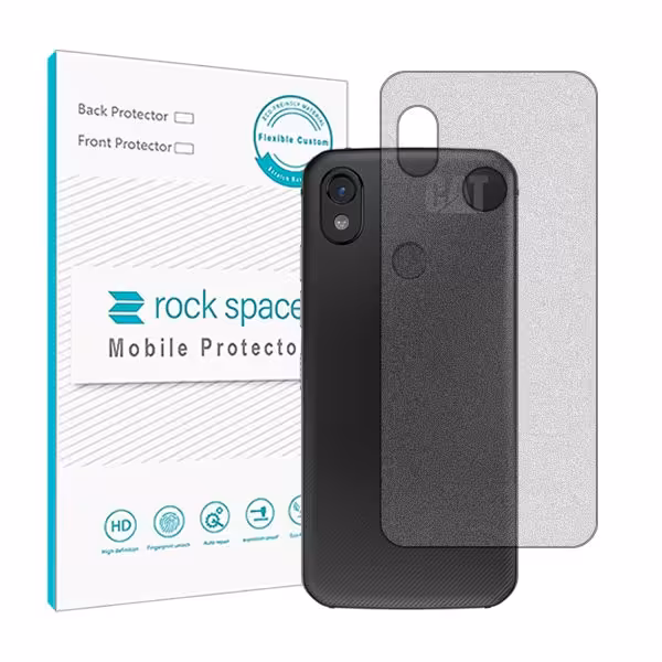 گلس محافظ پشت گوشی کاترپیلار S52 مدل نانو هیدروژل مات برند راک اسپیس کد 27435S