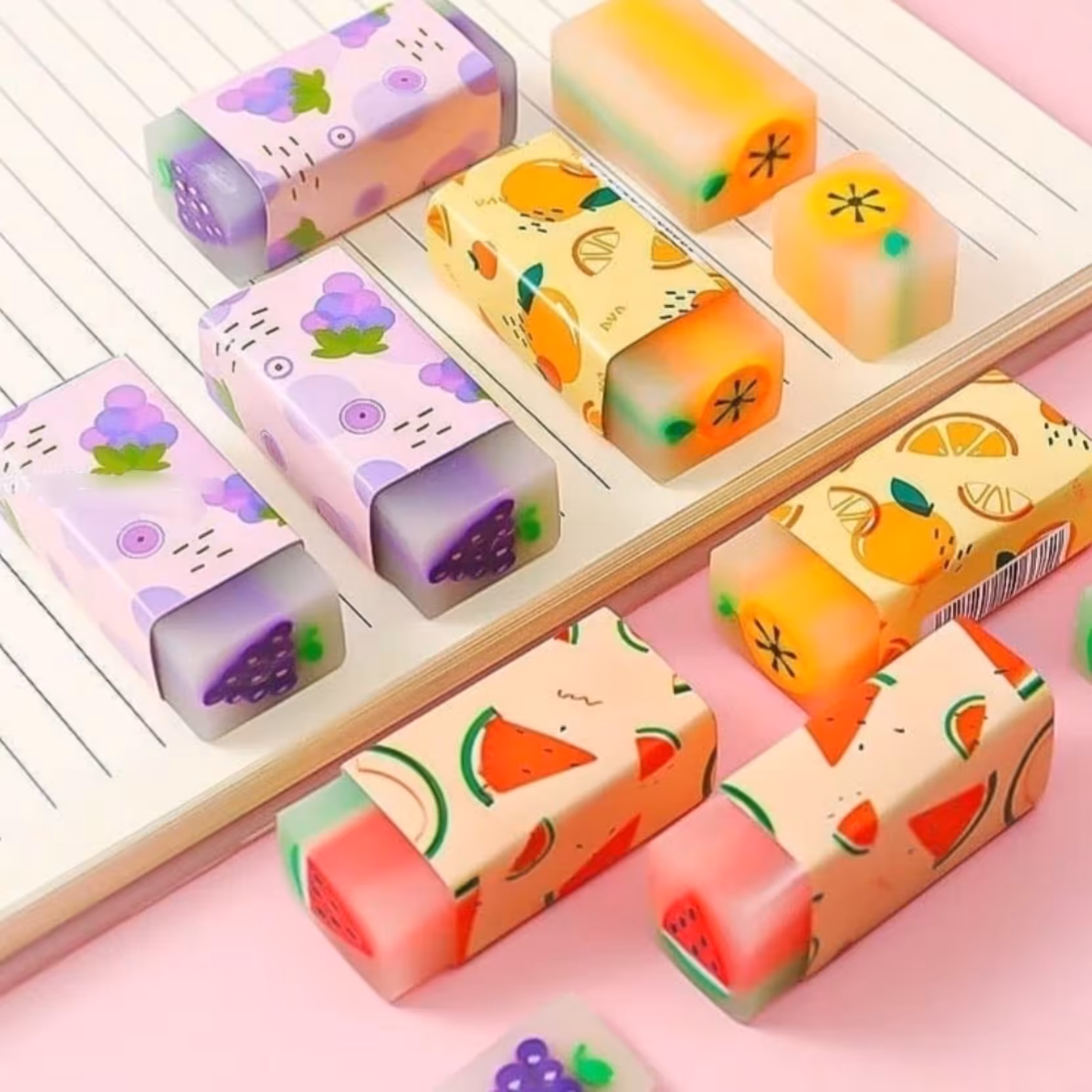 پاککن مغزدار میوه ای(هندوانه، انگور،پرتقال)