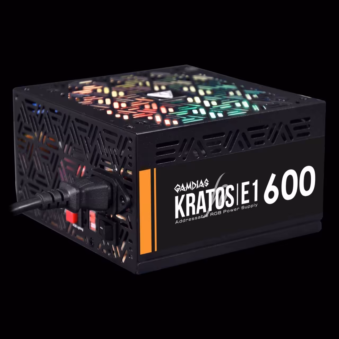 منبع تغذیه کامپیوتر گیم دیاس مدل KRATOS E1 600
