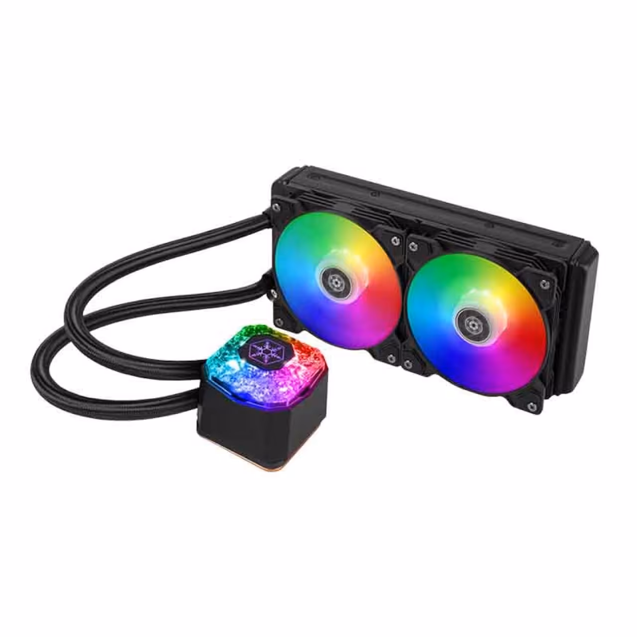 خنک کننده مایع سیلوراستون مدل IceGem 240P