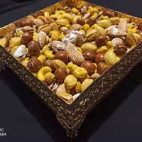 آجیل چهار مغز شور نیم کیلو (4 تا 125 گرمی) 