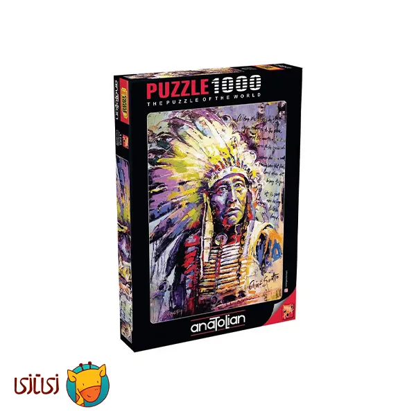 پازل 1000 تکه آناتولین مدل Chief Seattle کد 1104