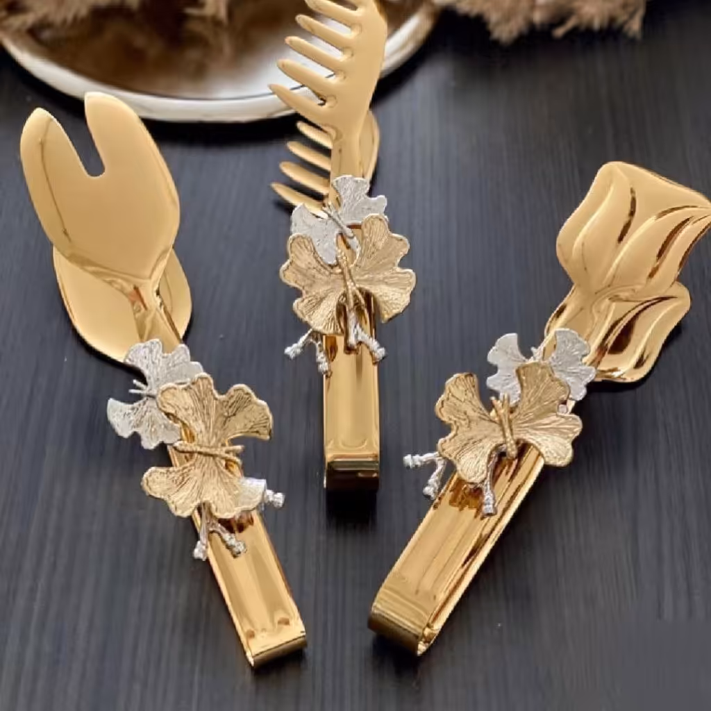 ست سرو سالاد و مرغ سه تایی