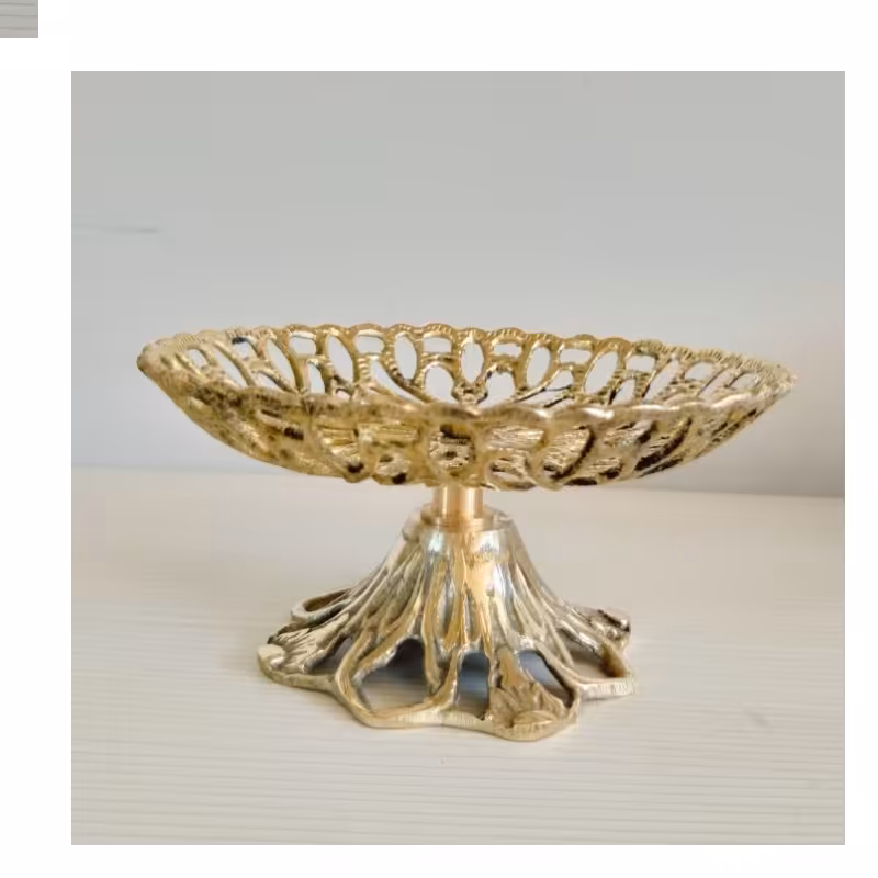 شکلات خوری پایه دار،برنزی