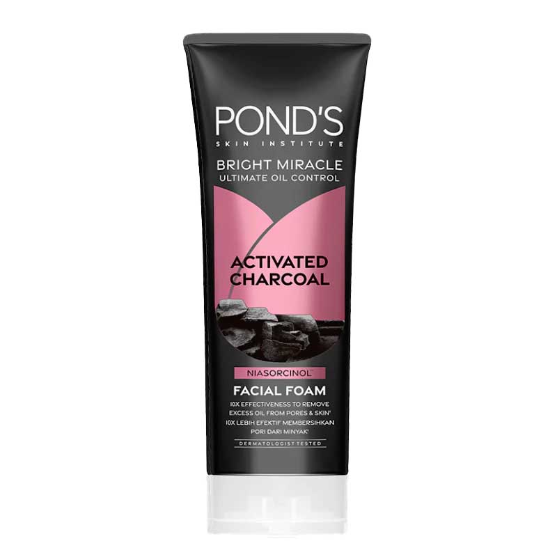 فوم شستشوی صورت پوندز PONDS مدل OIL CONTROL | حاوی زغال فعال | 100ml