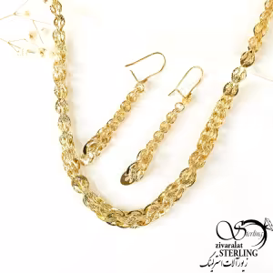 نیمست طرح طلا رنگ ثابت