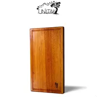 تخته سرو چوبی (تخته پذیرایی چوبی) و تخته گوشت چوبی یکپارچه کوچک یونیتک مدل 1169