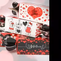 گیفت مناسب هدیه مدل پاپیون بزرگ بسته 9 عددی