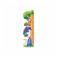 خط کش چوبی فانتزی طرح وینی پو و تایگر