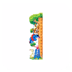 خط کش چوبی فانتزی طرح وینی پو و تایگر