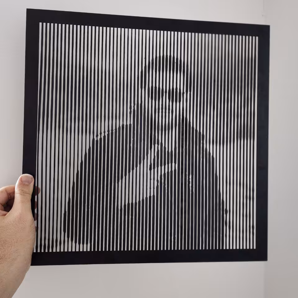 تابلو چوبی چهره (پس کرایه)