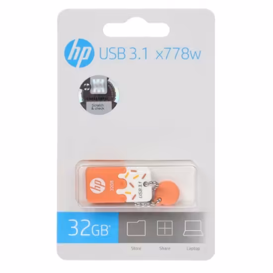 فلش مموری USB3.1 اچ پی مدل X778W ظرفیت 32گیگابایت
