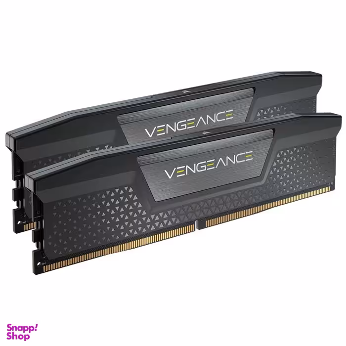رم کورسیر مدل VENGEANCE دسکتاپ DDR5 دو کاناله 6000 مگاهرتز CL40 ظرفیت 16 گیگابایت بسته 2 عددی
