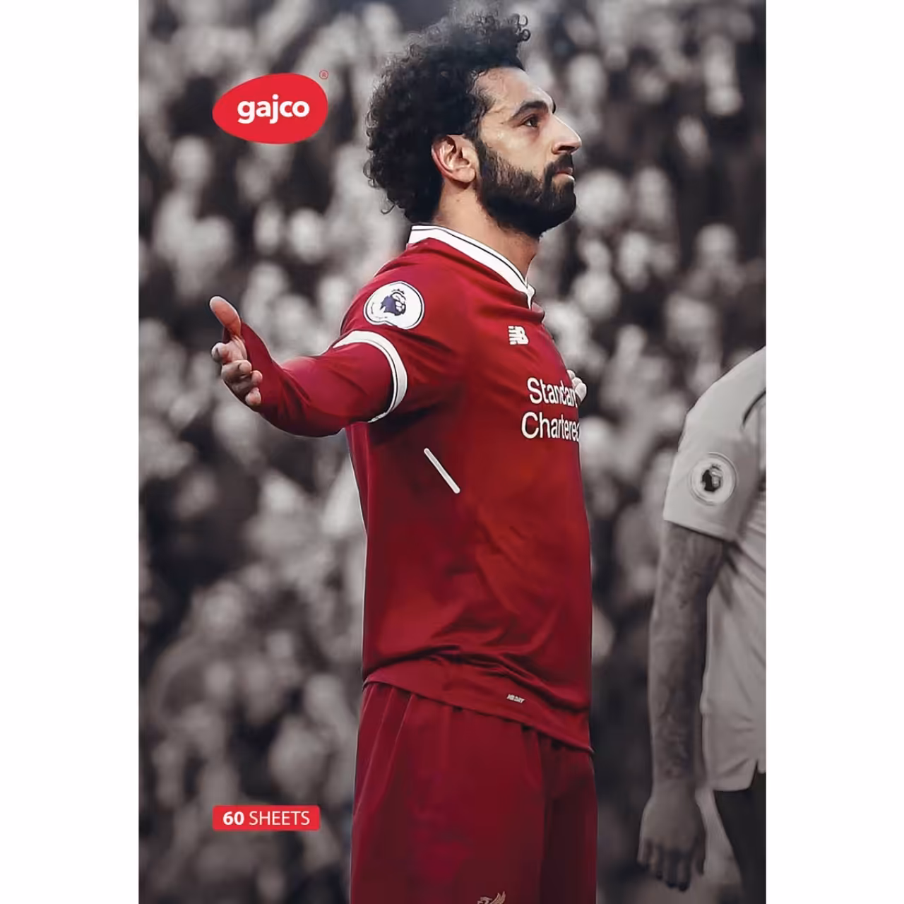 دفتر 60 برگ گاجکو طرح محمد صلاح با رایحه شکلات