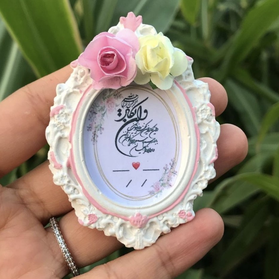گیفت عروسی و عقد قابی دوگل گچی