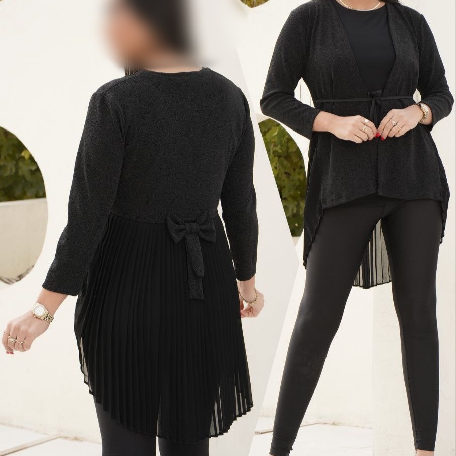شومیز محرمی کد 350 شومیز مشکی
