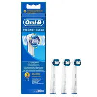 سری یدک مسواک برقی اورال بی مدل PRECISION CLEAN | بسته 3 عددی