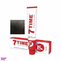 رنگ مو سون تایم (7Time) شماره N.1 رنگ مشکی حجم 100 میلی‌لیتر