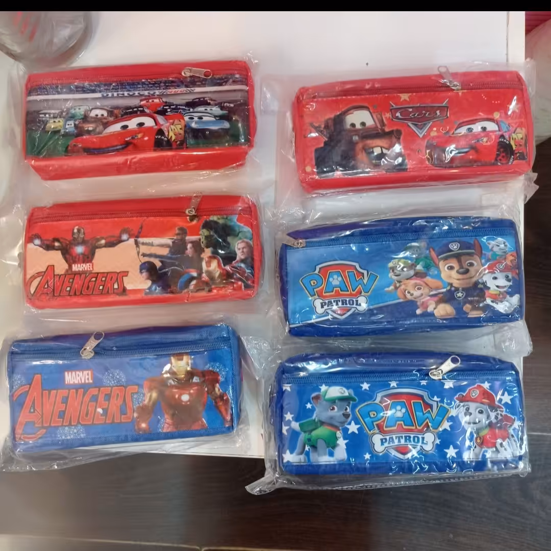 جامدادی پسرانه مک کویین و پاپاترول و مرد آهنی