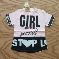 تیشرت دخترانه girl سایز 40- 45