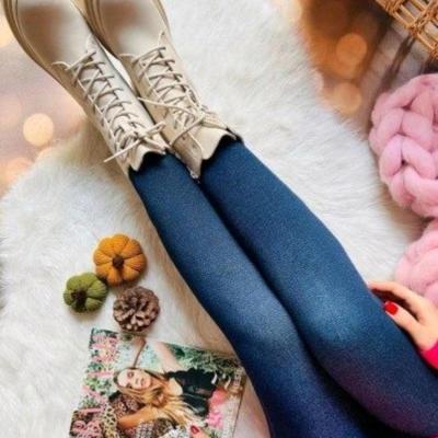 شلوار جین لگ مرطوب کد 30146
