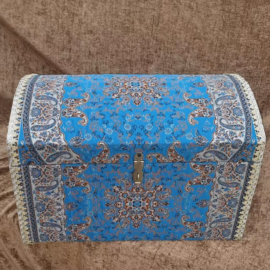 صندوقچه ترمه سنتی طرح شاه پسند50در30