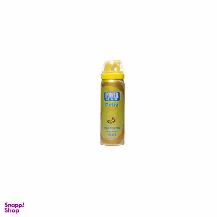 اسپری تاخیری پاور من دلتازکس (Powerman Delta zex) با رایحه موز مجموعه 2 عددی