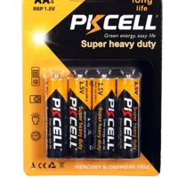 باتری قلمی سایز AA پیکسل  باتری 1.5ولتی بسته 4عددی