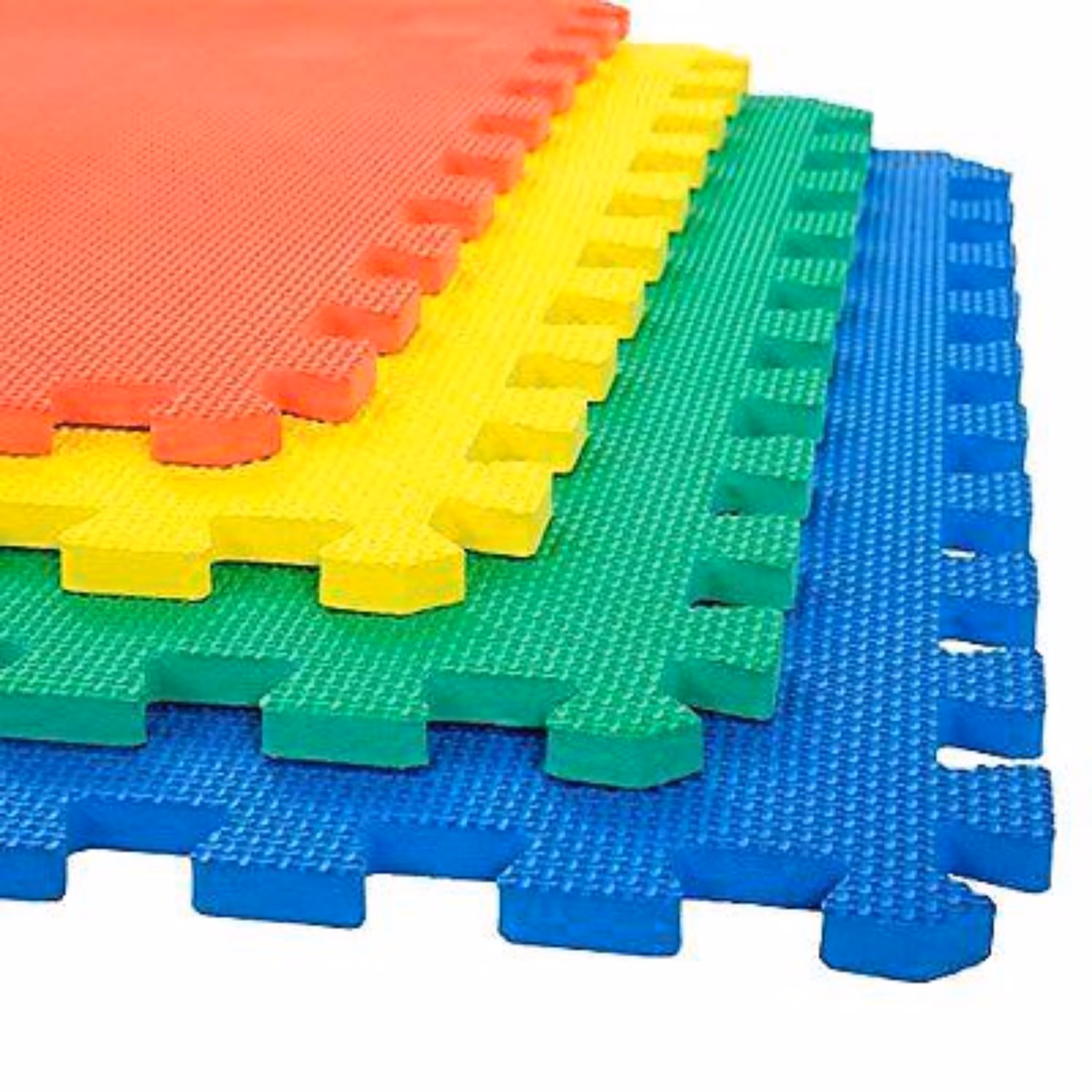 کفپوش تاتامی سایز 23 میل دارای رنگ بندی جنس درجه یک  بسته 40 عددی