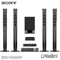 سینمای خانگی بلوری سه بعدی ۱۲۰۰ وات سونی مدل  BDV-N9200W