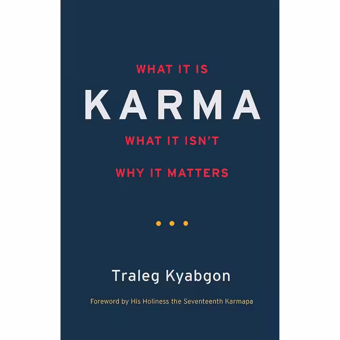 کتاب زبان اصلی Karma اثر Traleg Kyabgon and Peter Wickham