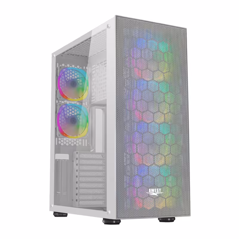 کیس اوست مدل AWEST AV402 WHITE