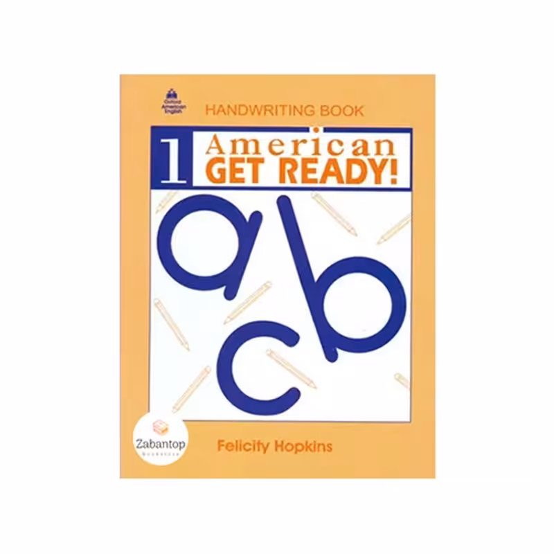 کتاب هندرایتینگ امریکن گت ردی 1 American Get Ready 1 Handwriting Book