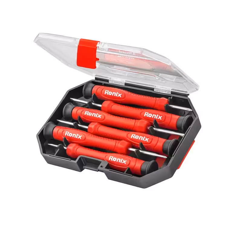 ست پیچ گوشتی ساعتی 6 عددی رونیکس مدل RH-2712