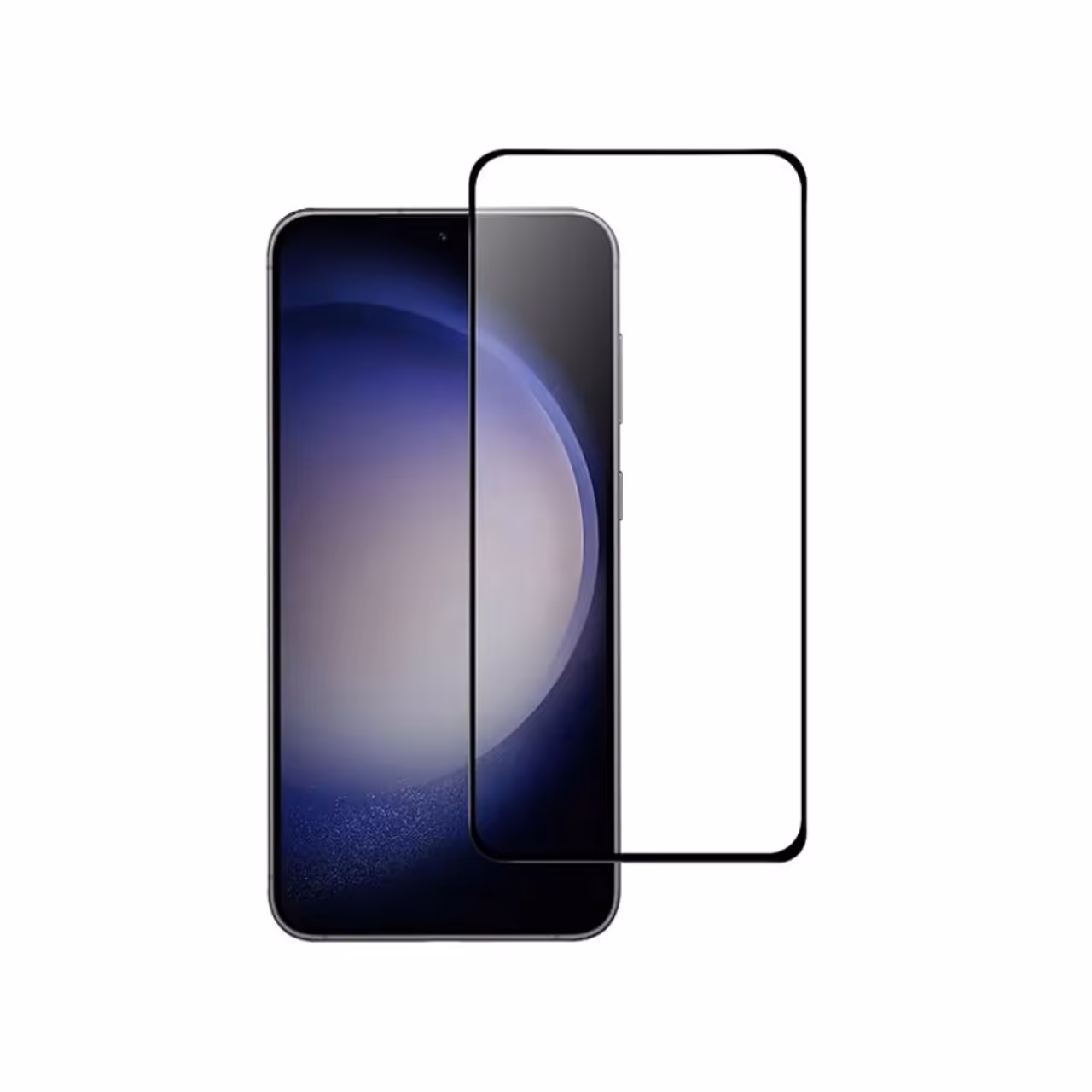 گلس تمام صفحه گوشی سامسونگ اس 23 اف ای full glass screen protector Samsung galaxy S23 FE