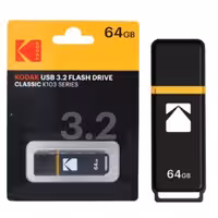 فلش 64 گیگ  USB 3.2 برند کداک با 18 ماه گارانتی MIT 
