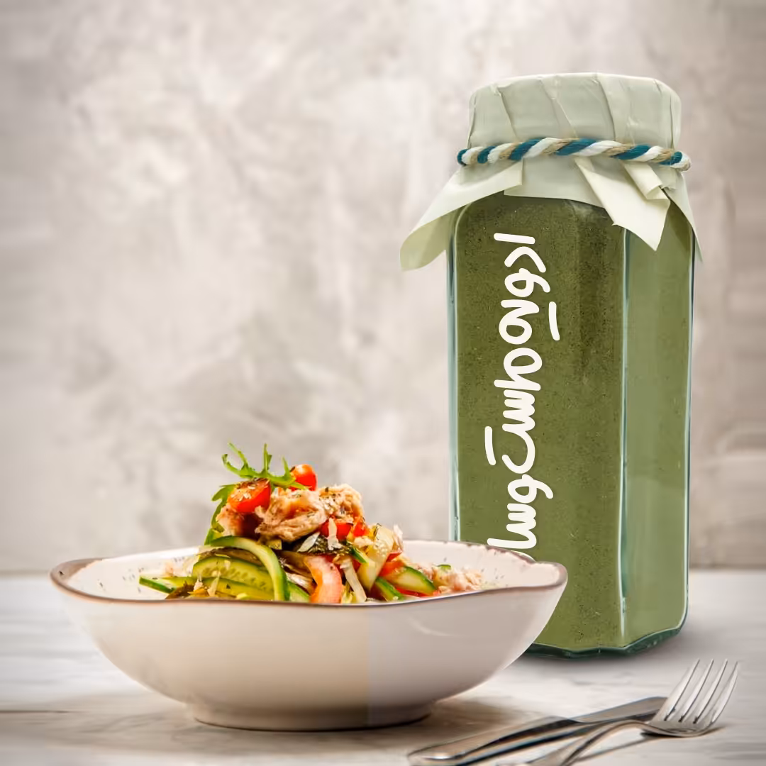 ادویه ماست و سالاد شیشه 12در 4 با وزن خالص (70 گرم)