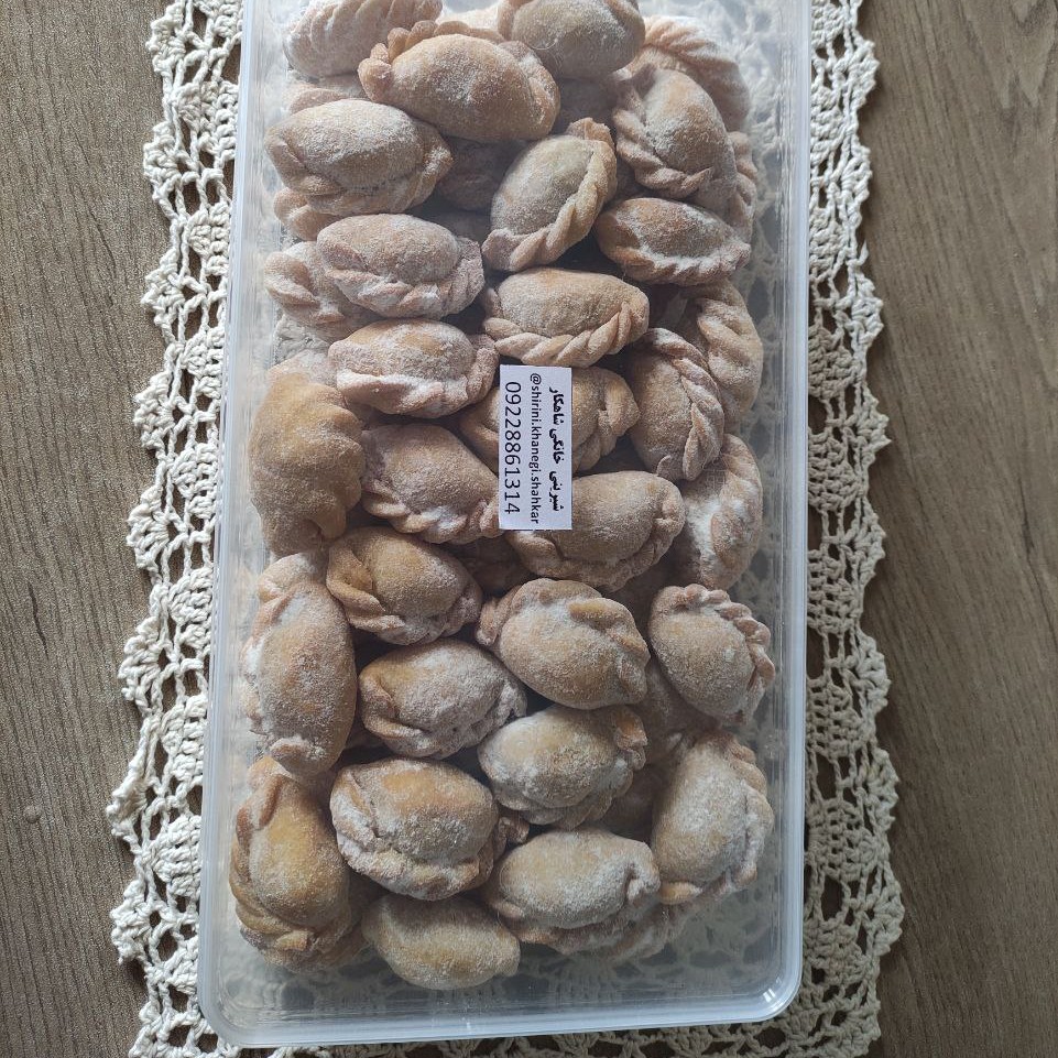 شیرینی قطاب خانگی پک یک کیلویی