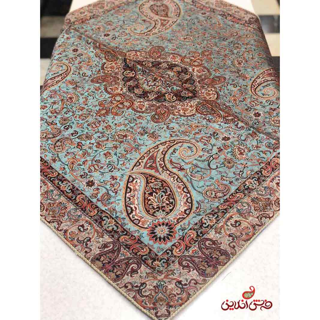 رومیزی مربع ترمه کد 20