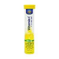قرص جوشان ویتامین سی 160mg لیمویی ( با استویا ) کروگر - kruger