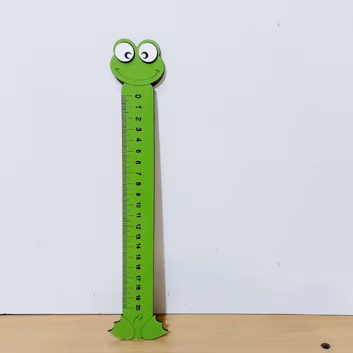 خط کش چوبی طرح قورباغه هپی نی نی کالا