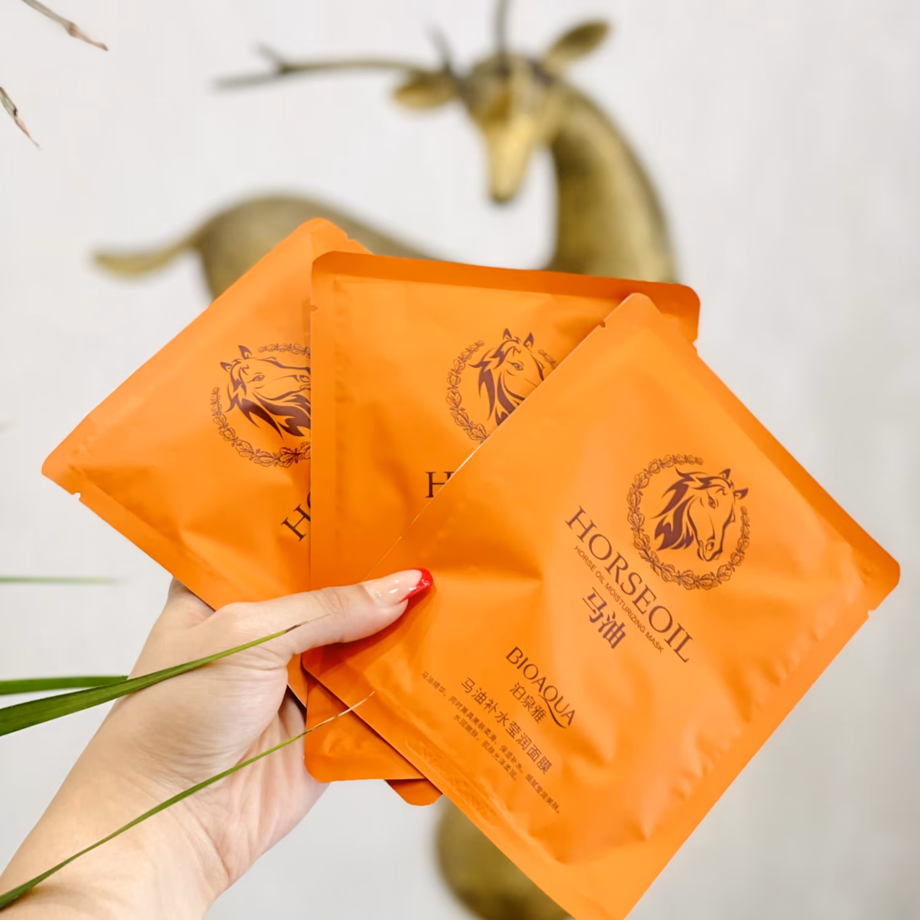 ماسک ورقه روغن اسب بایواکوا