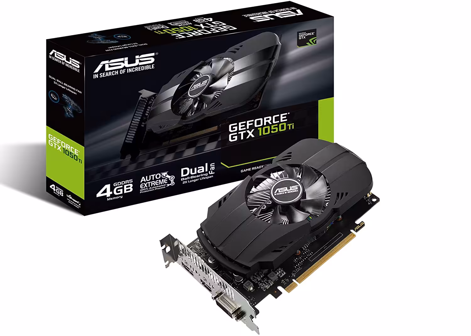 کارت گرافیک ایسوس GTX 1050Ti PH 4G